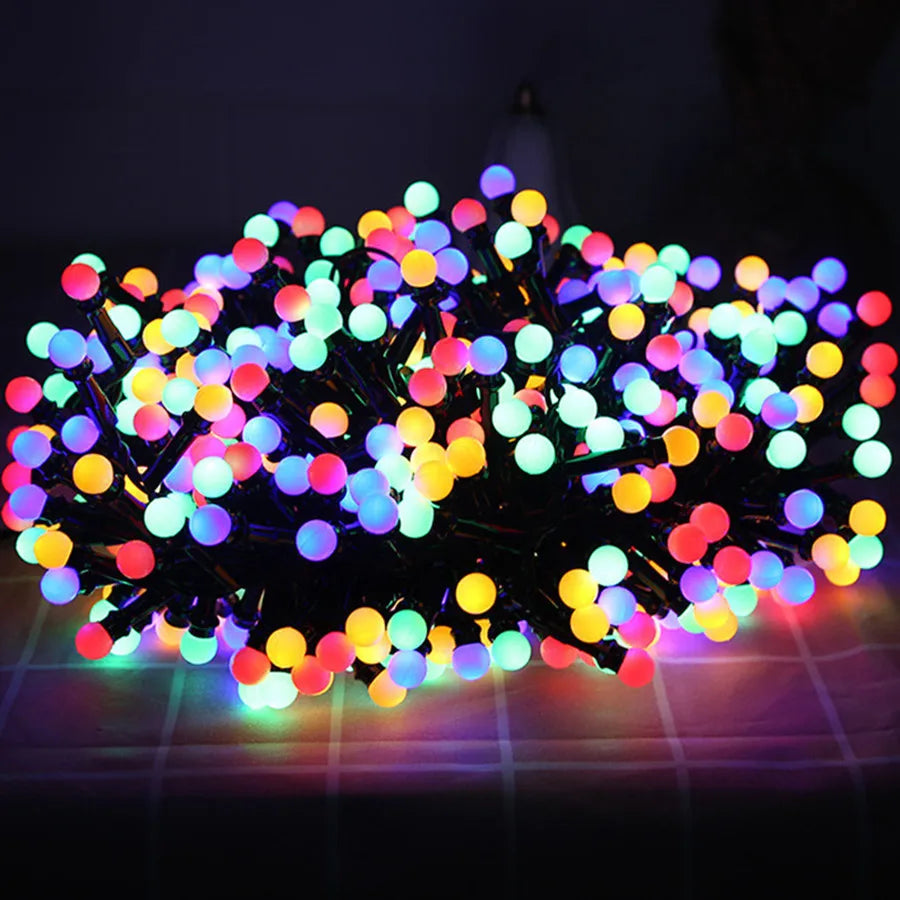 AquaGlow | Vibrant Waterproof Outdoor String Lights for Patio and Party