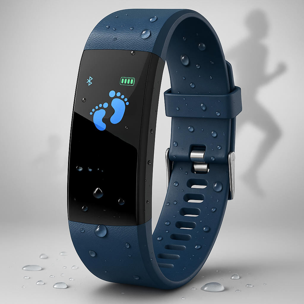 AquaPulse | Stylish Waterproof Fitness Smartwatch with Heart Rate Monitor