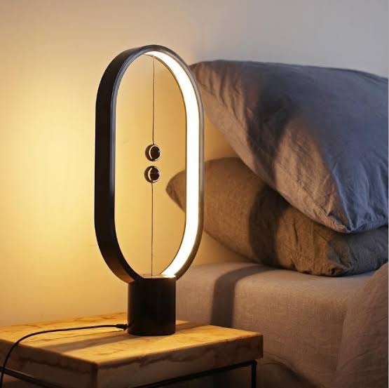 BeechGlow | Elegant Modern Wooden Table Lamp with Magnetic Switch