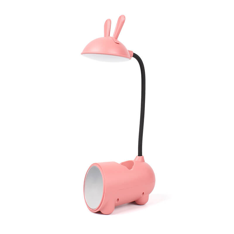 BunnyGlow | Playful Rechargeable Table Lamp with Pen Holder and Touch Control