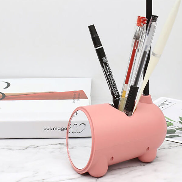 BunnyGlow | Playful Rechargeable Table Lamp with Pen Holder and Touch Control
