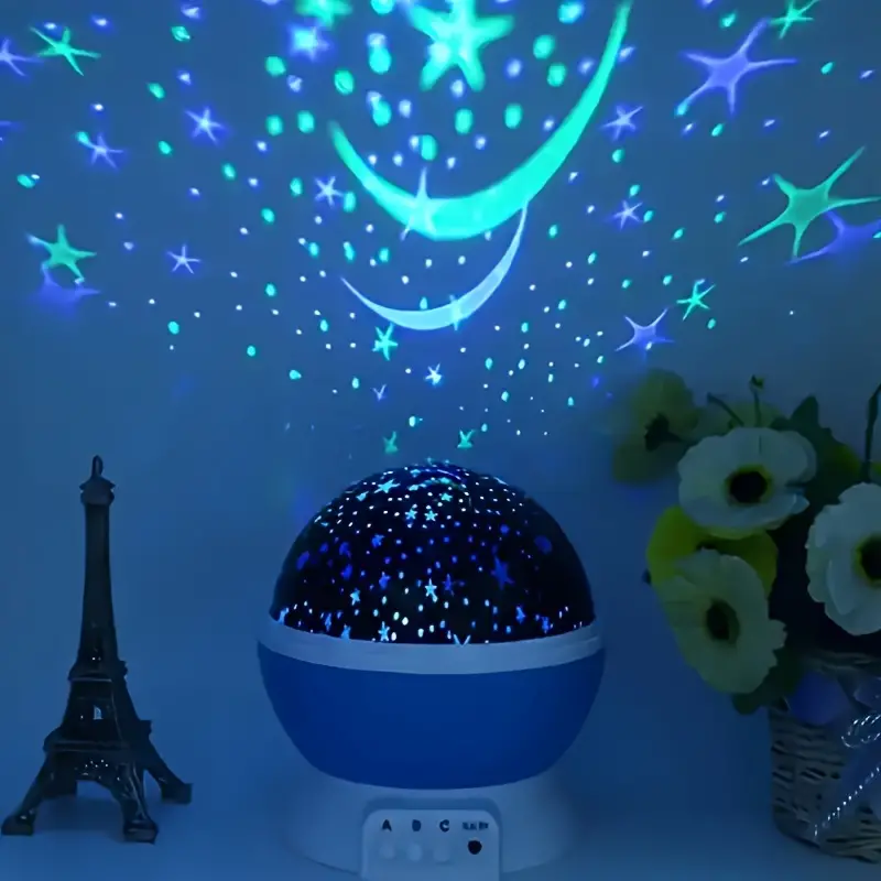 CelestialDream | Starry Night Projection Lamp for Relaxing Home Ambience
