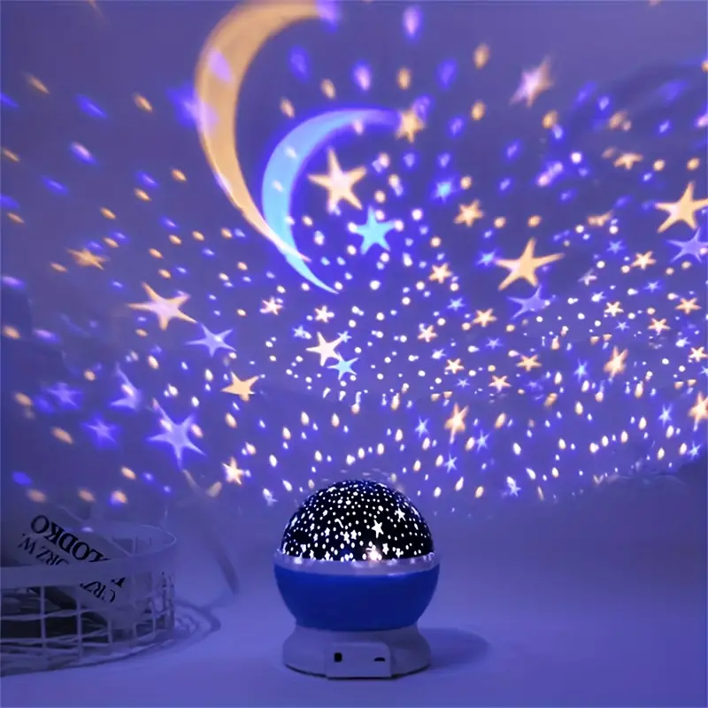 CelestialDream | Starry Night Projection Lamp for Relaxing Home Ambience