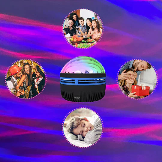 CelestialVista | Enchanting Dual Color Star Light Projector Lamp