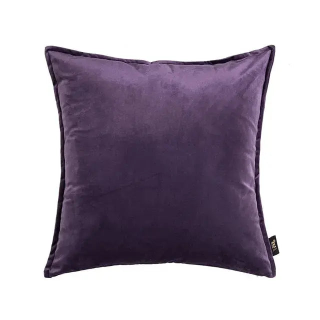 European Luxury Velvet Cushion Cover – Soft Textured Home Decor Pillowcase