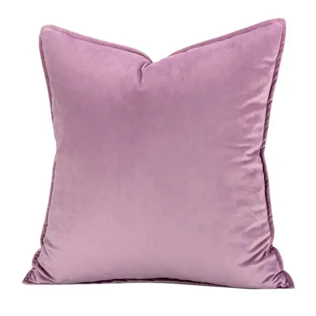 European Luxury Velvet Cushion Cover – Soft Textured Home Decor Pillowcase