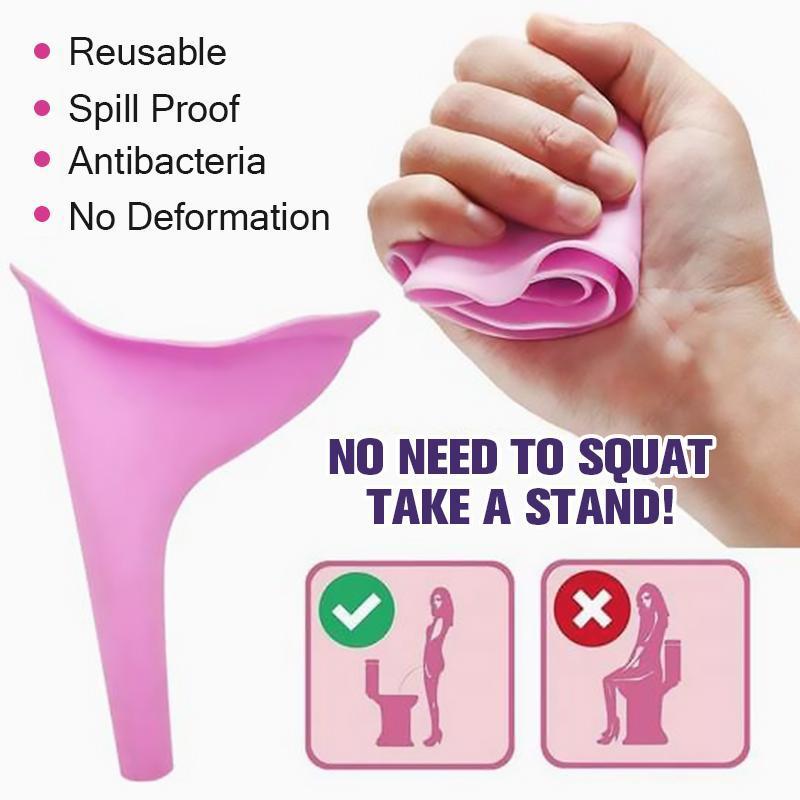 FeminaFunnel | Ergonomic Female Urination Device for Convenient Outdoor Use