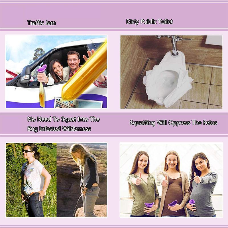 FeminaFunnel | Ergonomic Female Urination Device for Convenient Outdoor Use