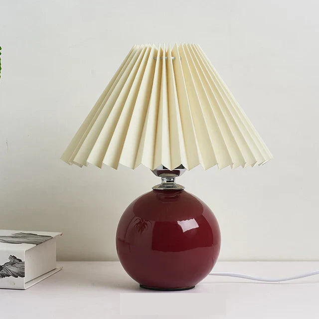 HeritageGlow | Elegant Vintage Table Lamp for Bedroom and Living Room Decor