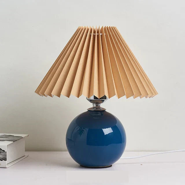 HeritageGlow | Elegant Vintage Table Lamp for Bedroom and Living Room Decor