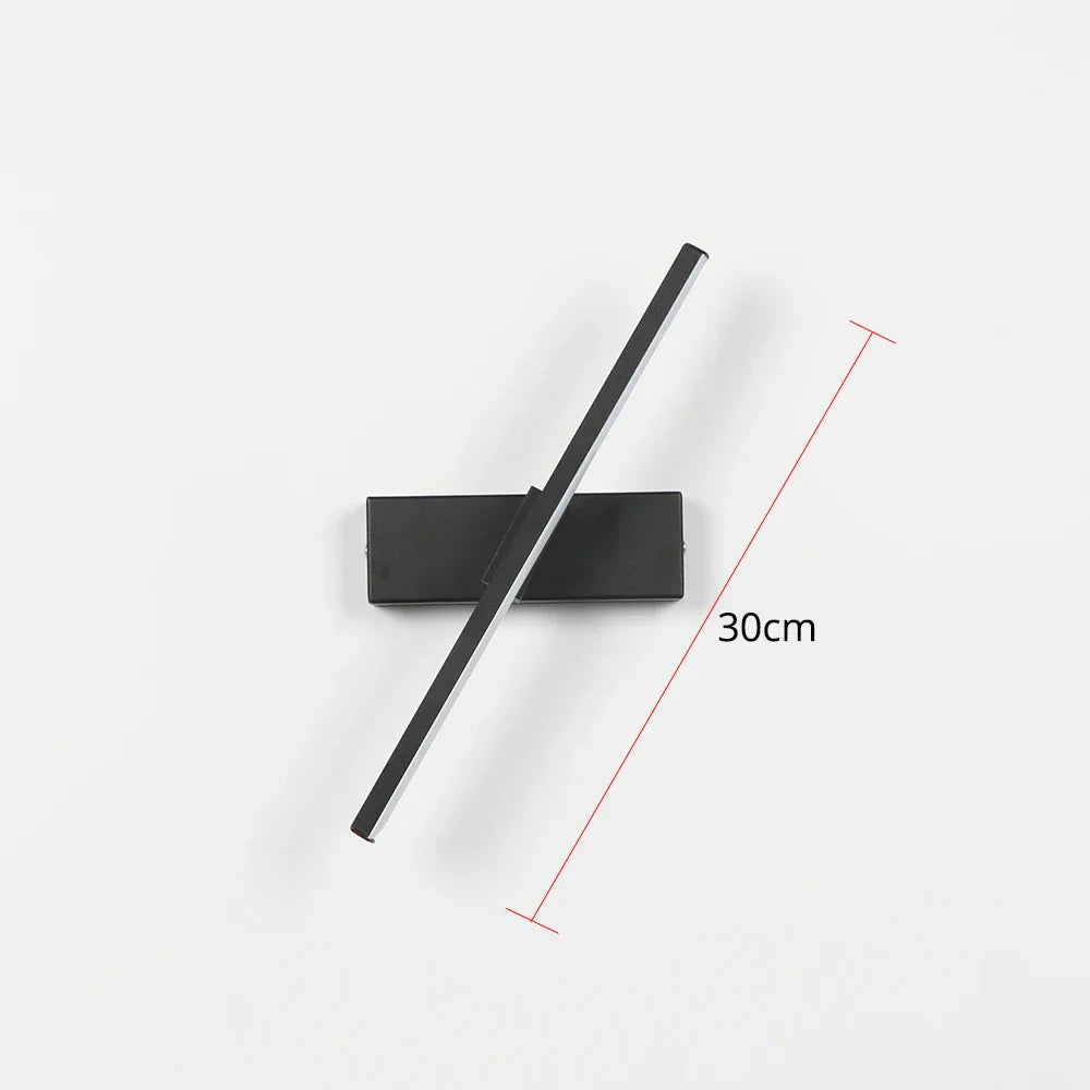 LuminaFlex | Adjustable Rotating LED Wall Lamp for Bedroom Lighting