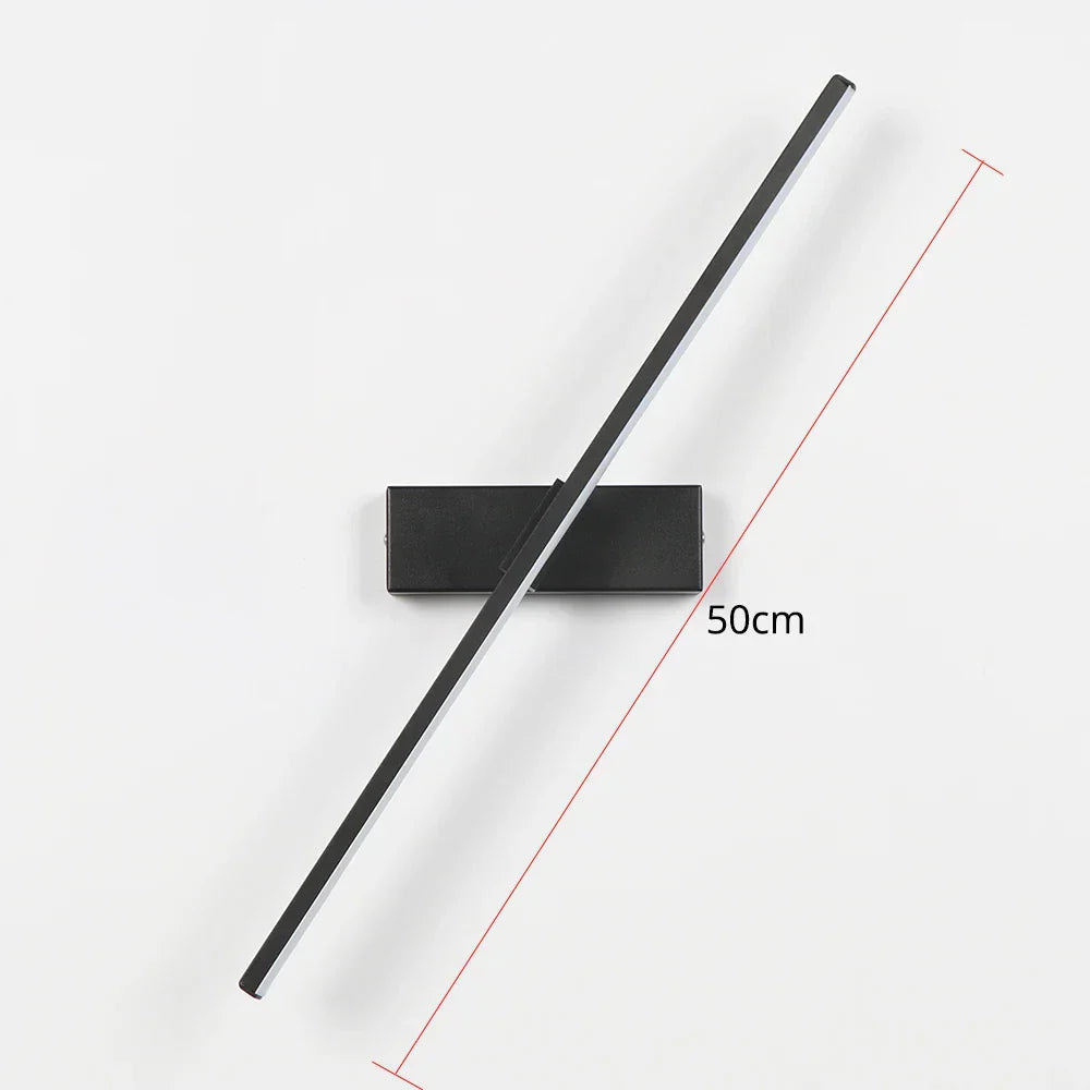 LuminaFlex | Adjustable Rotating LED Wall Lamp for Bedroom Lighting