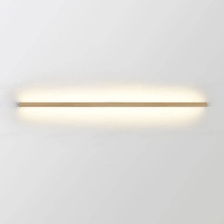 ZenBeam | Minimalist Solid Wood LED Wall Lamp for Warm Ambient Lighting