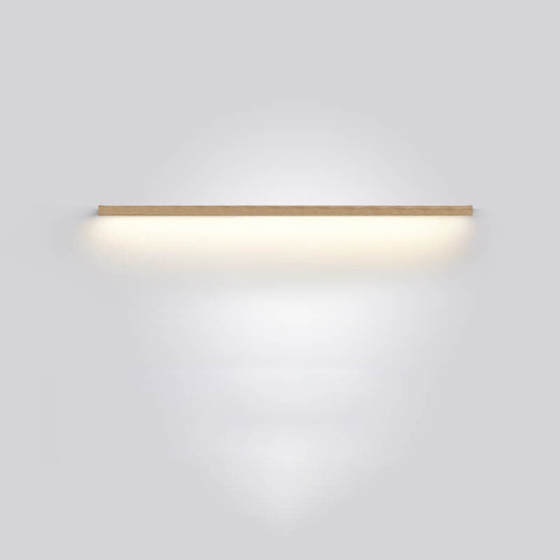 ZenBeam | Minimalist Solid Wood LED Wall Lamp for Warm Ambient Lighting