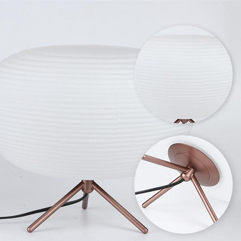 ZenGlow | Japanese-Inspired Hand-Blown Glass Table Lamp