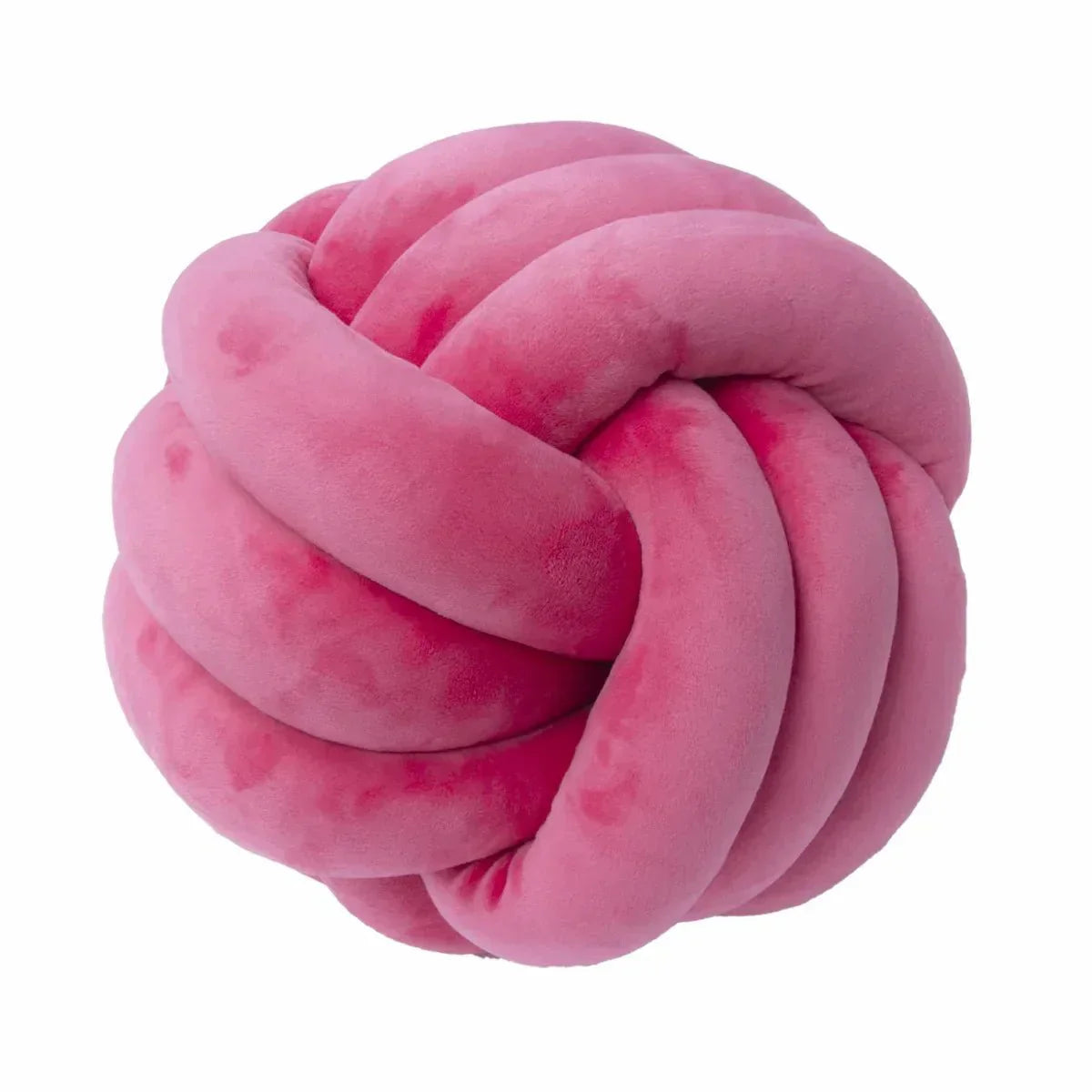 Decorative Knotted Suede-Look Soft Knot Cushion Pillow