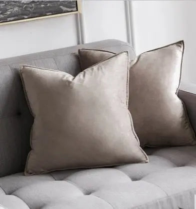 European Luxury Velvet Cushion Cover – Soft Textured Home Decor Pillowcase
