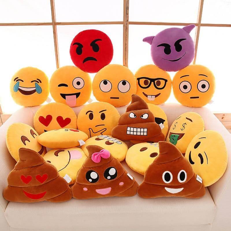 Complete Emoji Cushion Set – Express Your Emotions with Emoji Pillows
