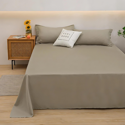 PureLinen Premium Linen Fitted Bed Sheet – Breathable, Durable, Moisture-Wicking Bedding