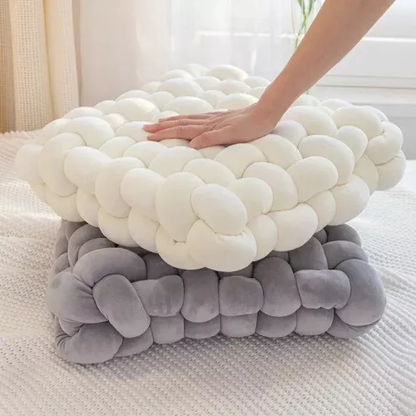 Nordic Knot Pillow – Soft Plush Decorative Cushion for Chic Comfort