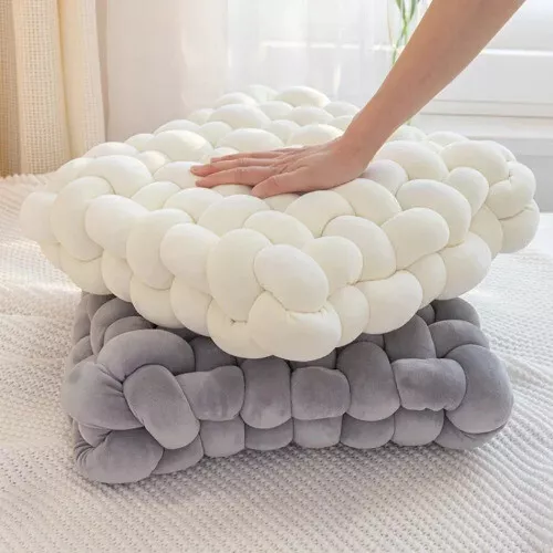 Nordic Knot Pillow – Soft Plush Decorative Cushion for Chic Comfort