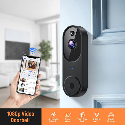 AetherGuard | Advanced AI 1080P Wireless Video Doorbell Camera