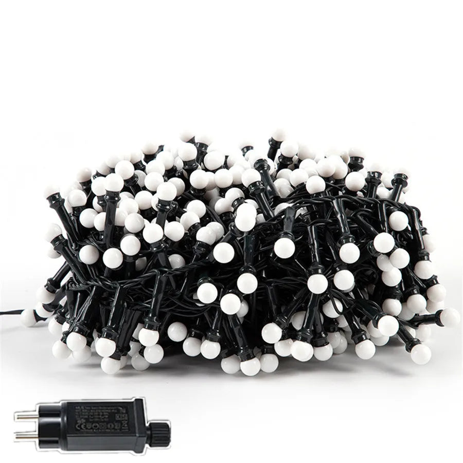 AquaGlow | Vibrant Waterproof Outdoor String Lights for Patio and Party