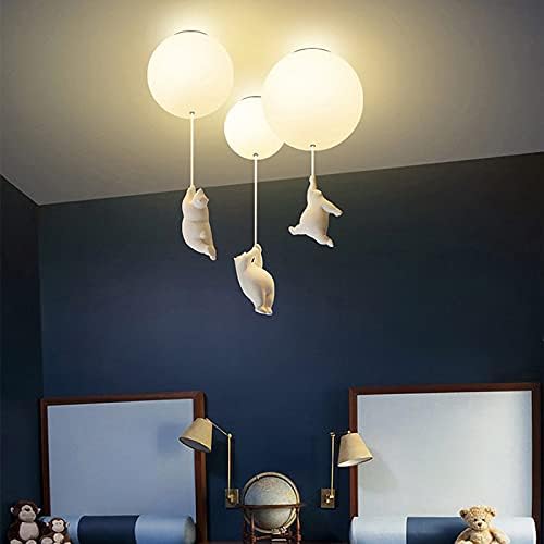 BalloonBear | Fun LED Ceiling Lamp for Kids’ Rooms with Playful Design