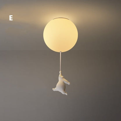 BalloonBear | Fun LED Ceiling Lamp for Kids’ Rooms with Playful Design