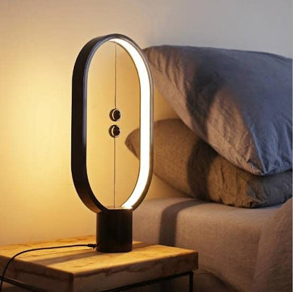 BeechGlow | Elegant Modern Wooden Table Lamp with Magnetic Switch