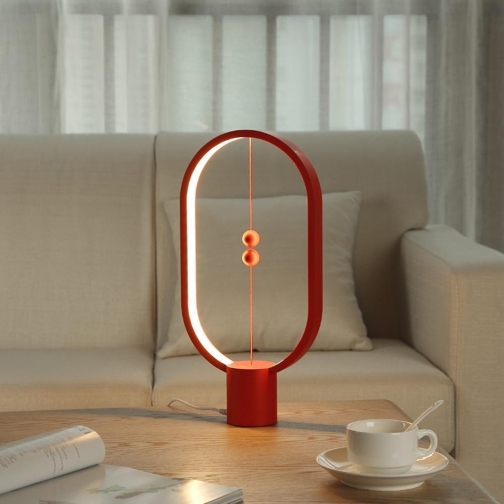 BeechGlow | Elegant Modern Wooden Table Lamp with Magnetic Switch