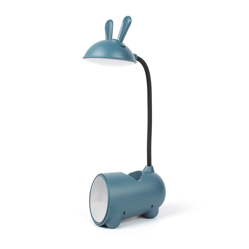 BunnyGlow | Playful Rechargeable Table Lamp with Pen Holder and Touch Control