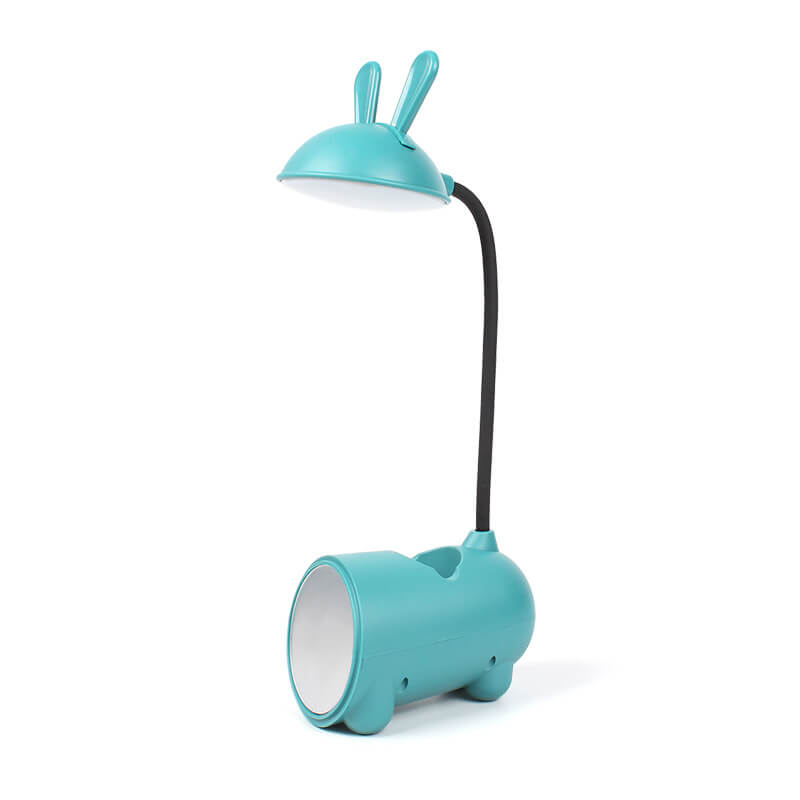 BunnyGlow | Playful Rechargeable Table Lamp with Pen Holder and Touch Control
