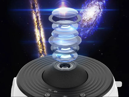 CelestialDream | Elegant HD 360° Galaxy Projector Lamp with 12 Dynamic Effects