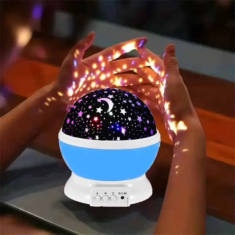 CelestialDream | Starry Night Projection Lamp for Relaxing Home Ambience