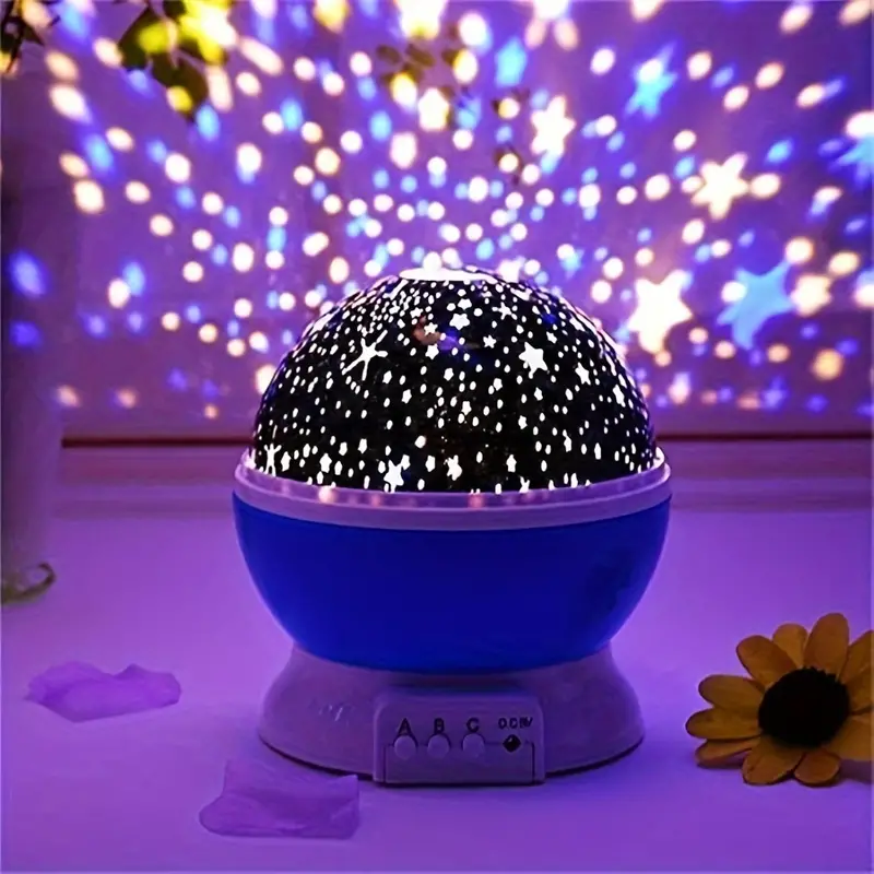 CelestialDream | Starry Night Projection Lamp for Relaxing Home Ambience