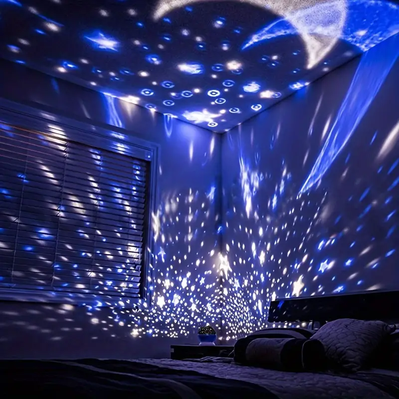CelestialDream | Starry Night Projection Lamp for Relaxing Home Ambience