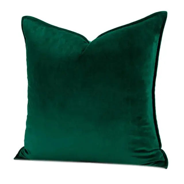 European Luxury Velvet Cushion Cover – Soft Textured Home Decor Pillowcase