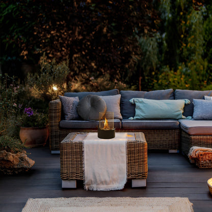FlameCraft | Modern Elegant Tabletop Fireplace for Indoor Outdoor Use