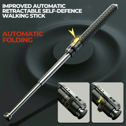 1+1 FREE | GuardStride – Automatic Self-Defense Hiking Pole for Enhanced Outdoor Safety