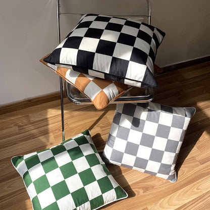 Mattes Checkerboard Pillowcase 18x18 Inches