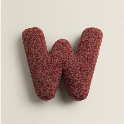 PlushLetter Soft Customizable Letter Pillow for Kids' Room and Bedroom Decor