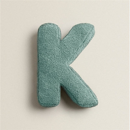 PlushLetter Soft Customizable Letter Pillow for Kids' Room and Bedroom Decor
