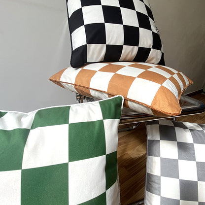 Mattes Checkerboard Pillowcase 18x18 Inches