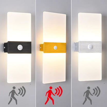 LumaSphere | Motion-Sensor LED Wall Lamp for Indoor Spaces