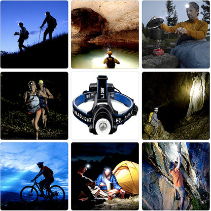 LumenBlaze | Waterproof LED Headlamp for Outdoor Activities
