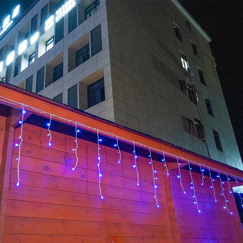 LuminaCascade | Stunning Waterproof Outdoor String Icicle Party Lights