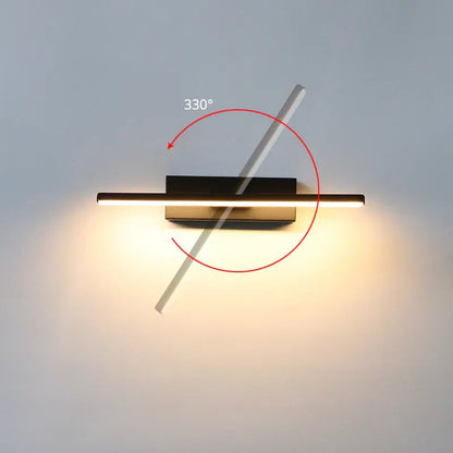 LuminaFlex | Adjustable Rotating LED Wall Lamp for Bedroom Lighting