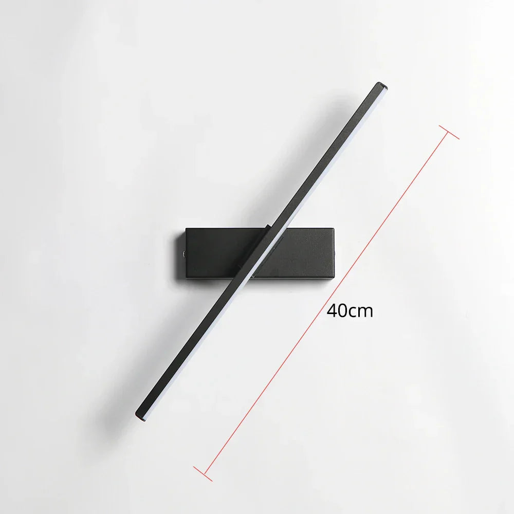 LuminaFlex | Adjustable Rotating LED Wall Lamp for Bedroom Lighting