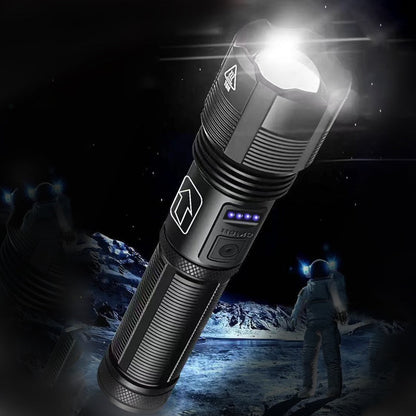 LuminaGuard | Ultra-Bright LED Military Flashlight for Outdoor Use